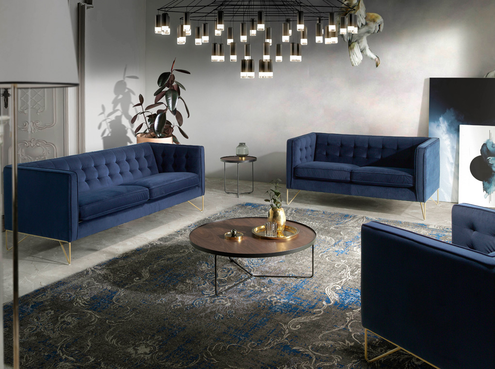 073993 Диван 3 местный -3P Angel Cerda 5616  - Вид №5