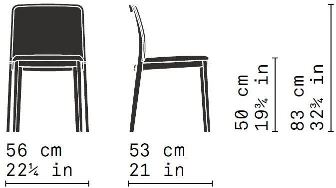 Very Wood Стул ясеня со встроенной подушкой Urban sun-id-1351533 - Вид №4