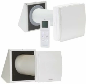 EMMETI Установка VMC с переменным потоком и рекуперацией тепла Ventilazione meccanica controllata