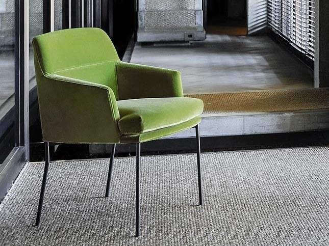 Tacchini Стул из ткани с подлокотниками Montevideo sun-id-1350582 - Вид №1