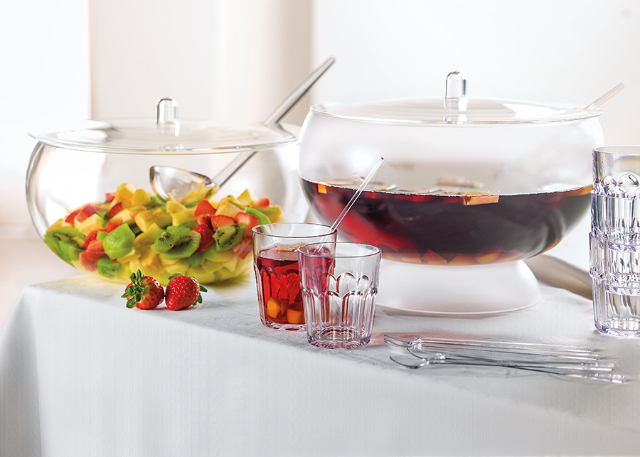 Стакан Happy Hour 420 мл красный Guzzini 07230465 - Вид №1