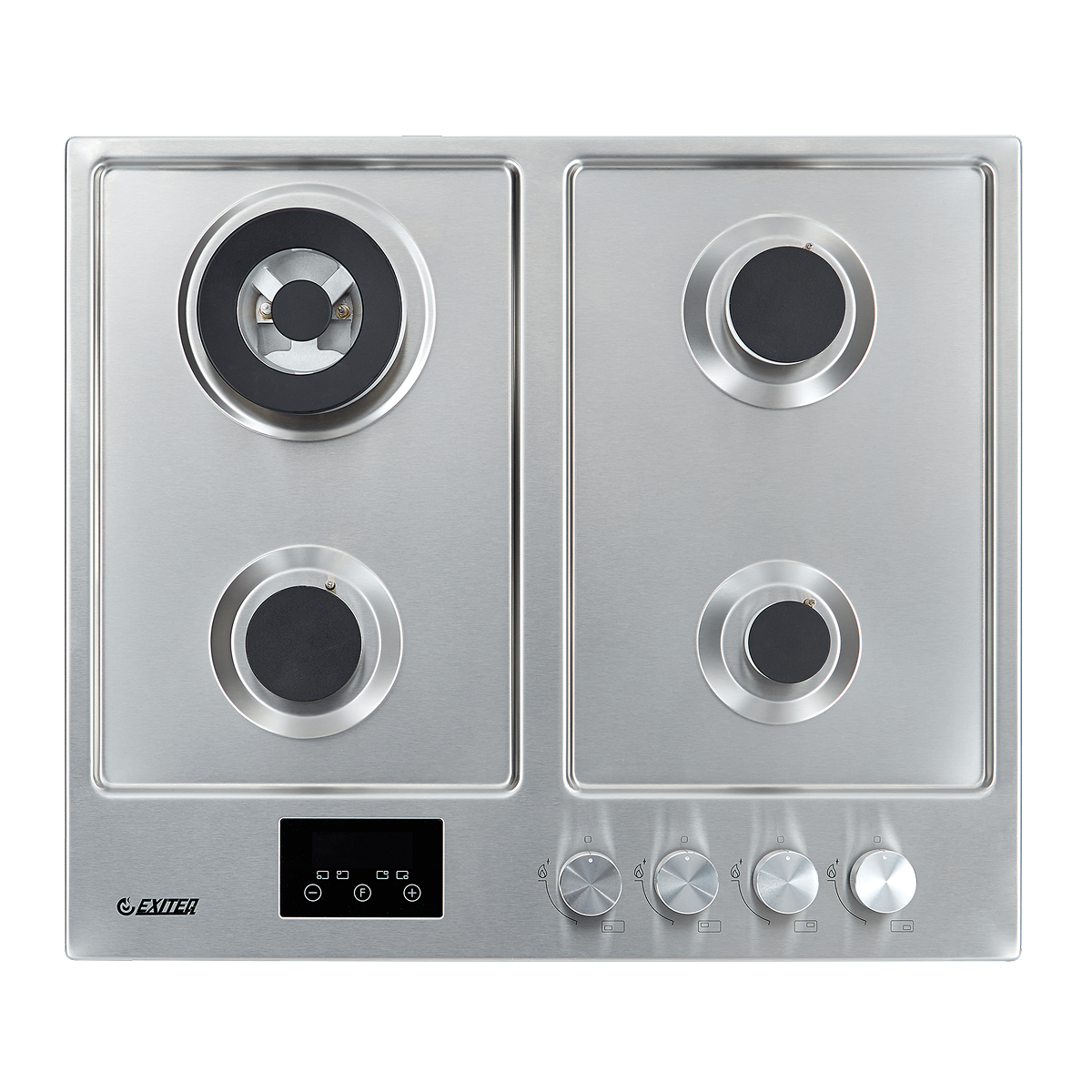 9283390 Газовая варочная поверхность EXITEQ EXH-209 inox STDN-0063942 - Вид №1