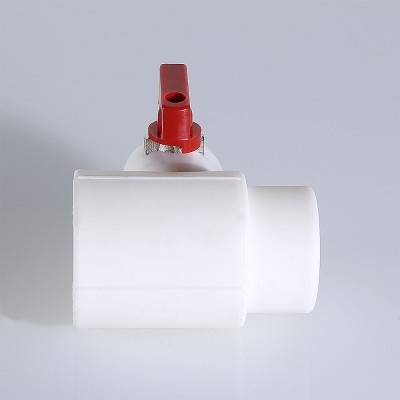 VTp.781.0.04004 Фитинг полипропиленовый – тройник коллекторный полипропиленовый с шаровым краном Valtec 40 мм х 1/2"  - Вид №6