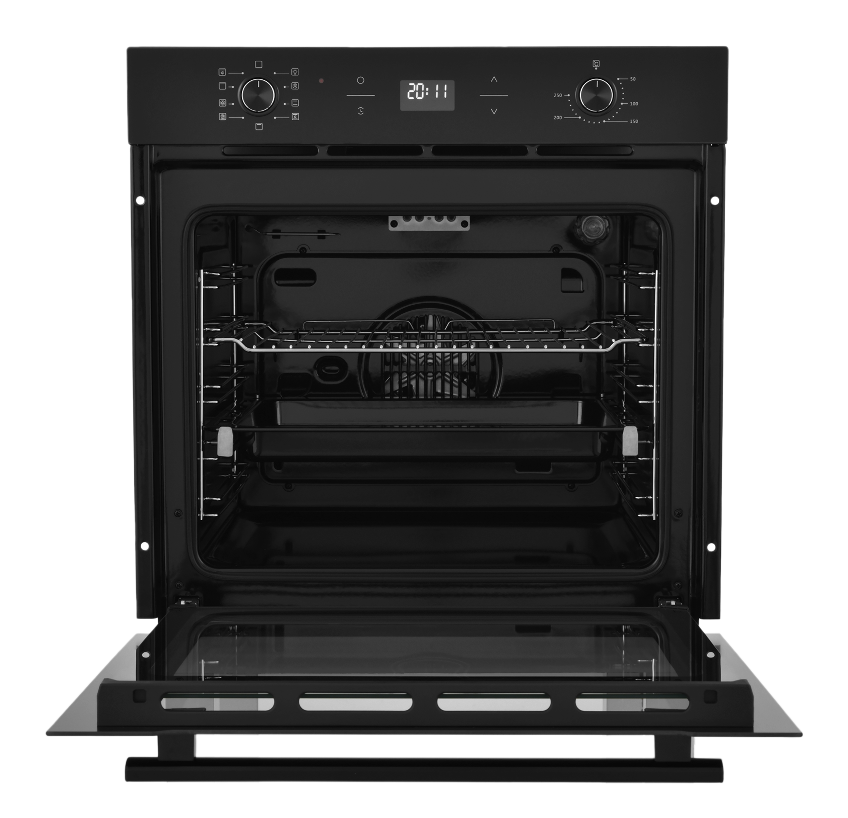 9102962 Электрический духовой шкаф ZUGEL ZOE602B черный STDN-0096931 - Вид №2