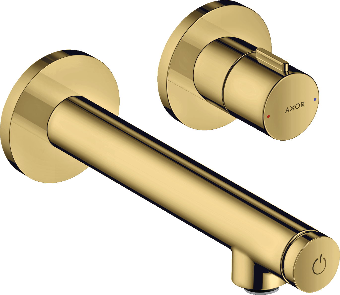 45112990 Смеситель для раковины скрытого монтажа настенный Select с изливом 158 мм AXOR UNO