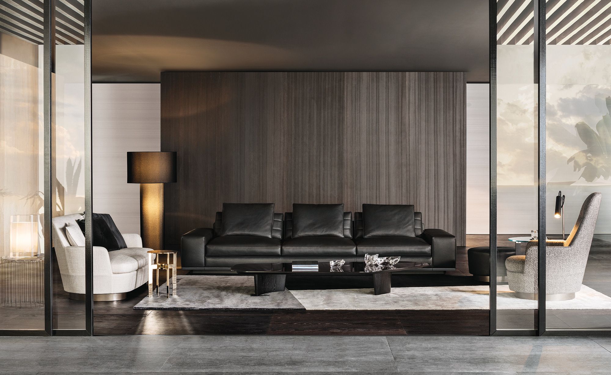 Модульный тканевый диван Minotti ARCH-00049247 - Вид №14