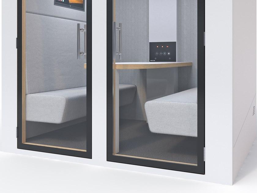 SBS Silence Business Solutions Акустическая будка с мультимедийным подключением на 6 человек Procyon sun-id-1469740 - Вид №4