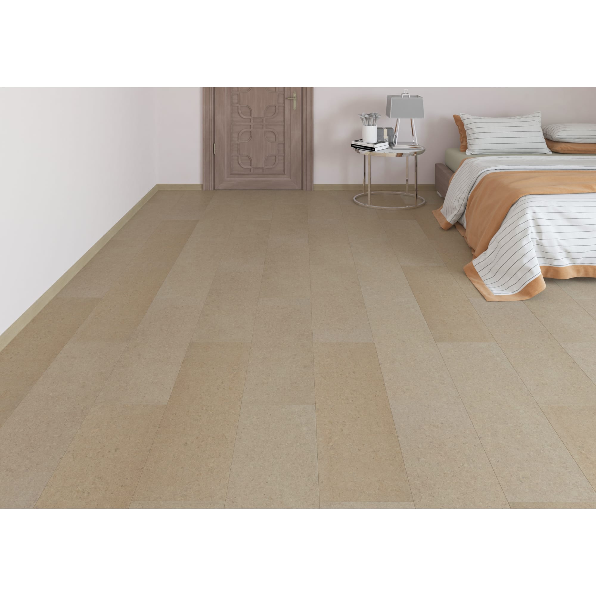 82377941 Пробковая доска однополосная «Нуга», кремовый, 21 класс, толщина 10 мм, 2.23 м² Santreyd  - Вид №7