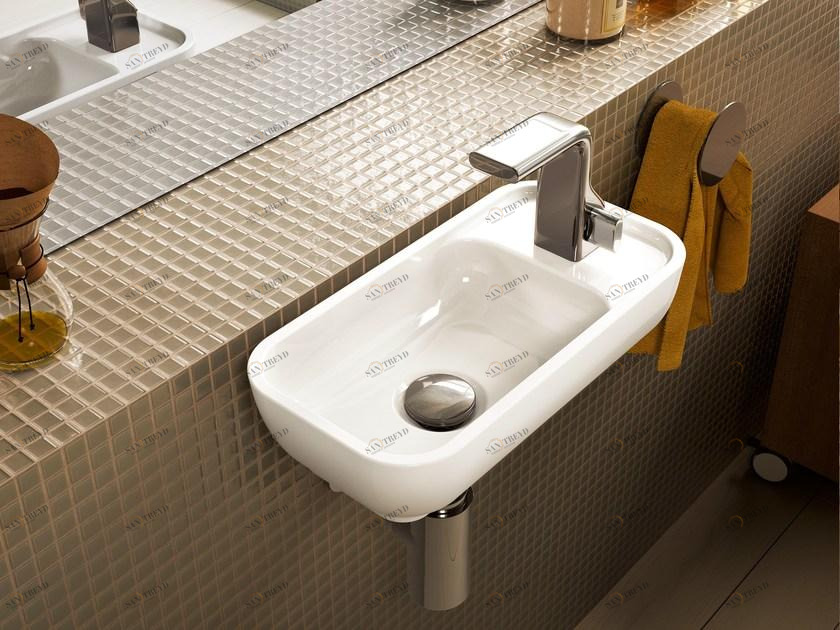 Ps40ld Накладная раковина на столешницу  овальная Ceramica Flaminia Pass