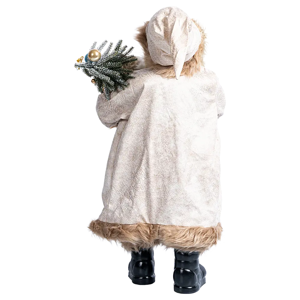 89368057 Декоративная фигура Санта с посохом 22x36 см розовый STLM-1421976 Santreyd Christmas - Вид №4