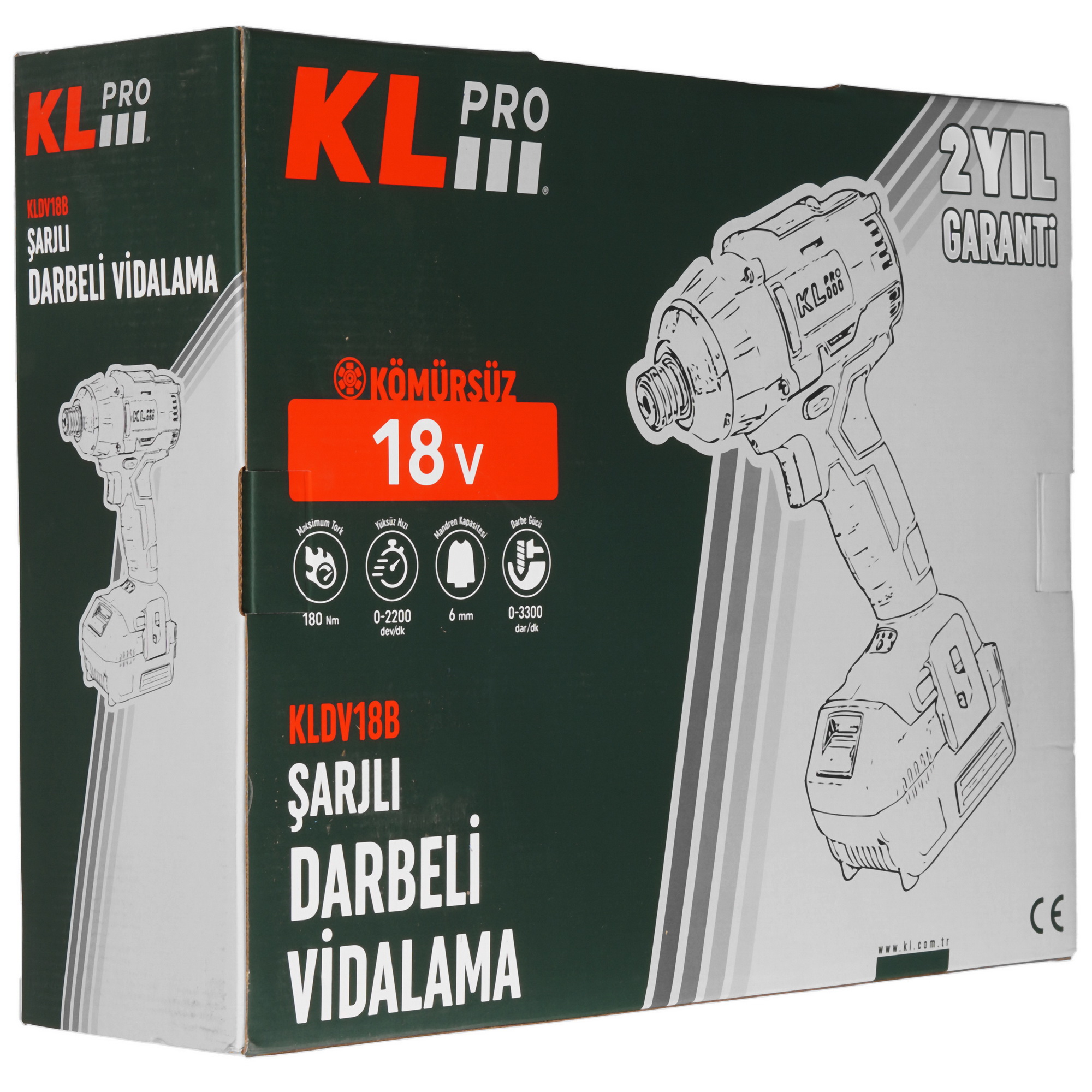 Винтоверт KLPRO KLDV18B-80 9154025 STDN-0052419 - Вид №9