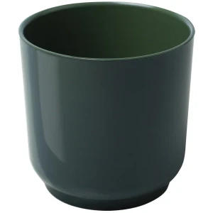 Кашпо Evergreen Design Дельта 22x22x22 см v6.4 л пластик нефрит 89452945 STLM-2016637