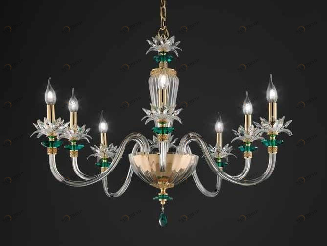 Euroluce Lampadari Хрустальная люстра с кристаллами swarovski® Lily sun-id-1420604