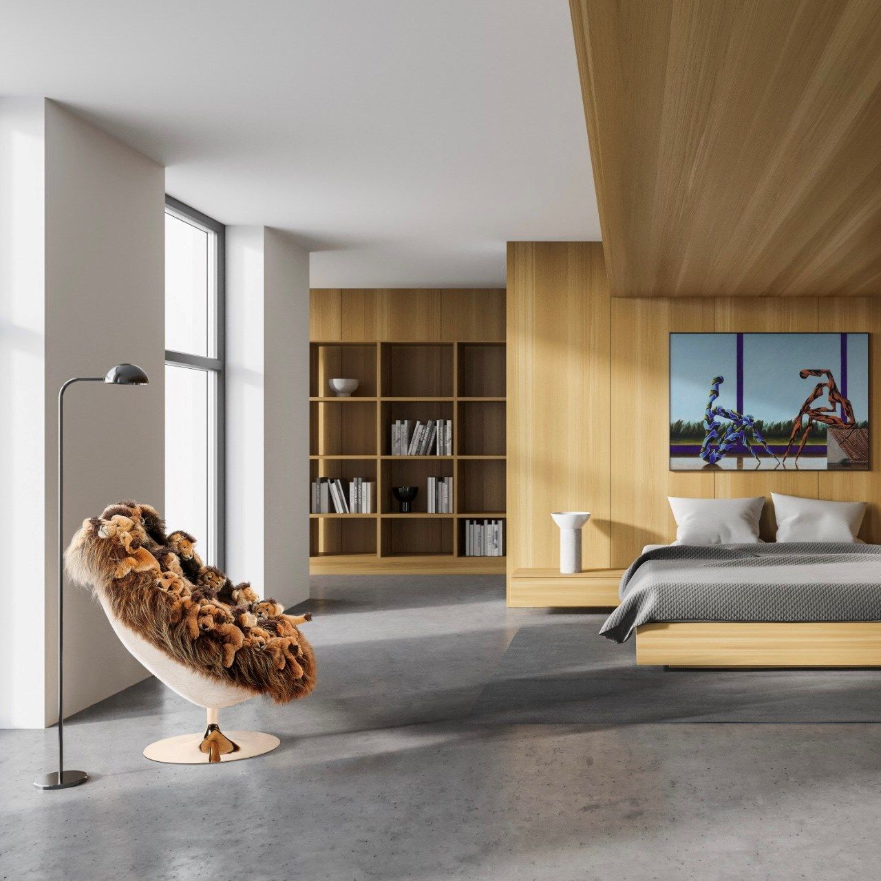 Полиэфирное кресло APCOLLECTION THE LION KING ARCH-00080029 - Вид №1