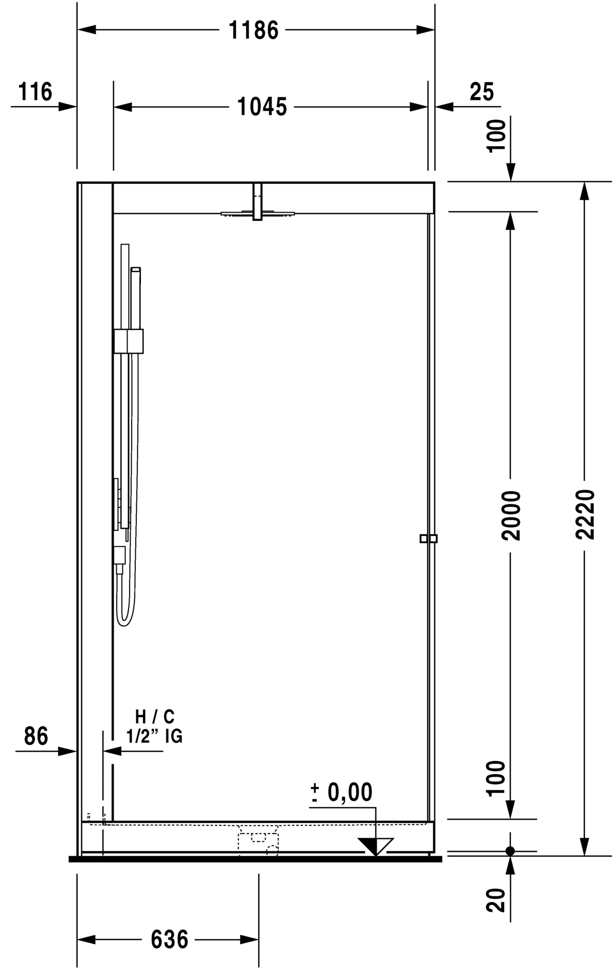750613002011001 Inipi Сауна Inipi Ama, отдельно стоящая
Исполнение: американский орех (нат.шпон) Белый глянцевый декор Duravit  - Вид №2