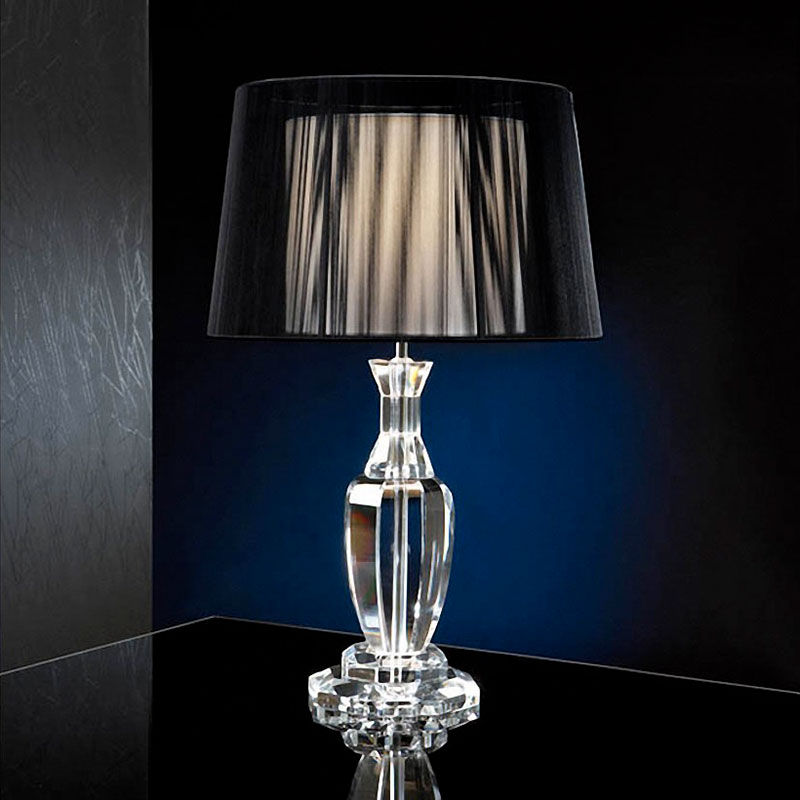 Настольная лампа Corinto от Schuller 662413 SCHULLER ВАЗА 244867 Прозрачный;черный  - Вид №1