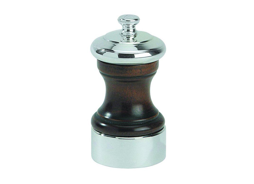 Мельница для перца серебристо-коричневая 10 см, в подарочной коробке Palace PEUGEOT ДИЗАЙНЕРСКИЕ 00-3952133 Коричневый  - Вид №4