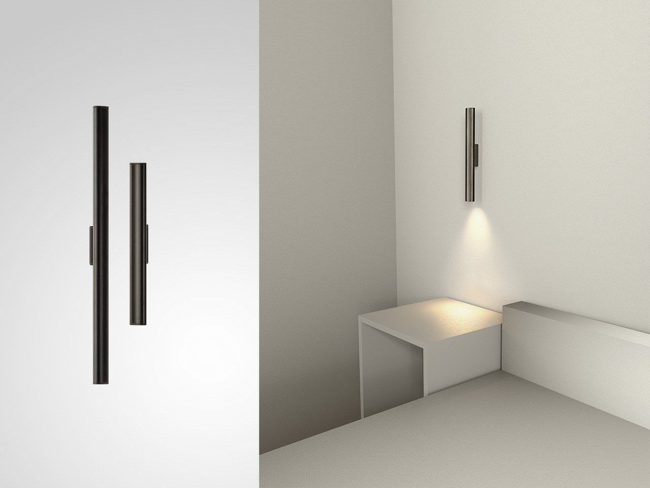 Металлический светодиодный настенный светильник Rakumba Parallels ARCH-00040839 - Вид №1