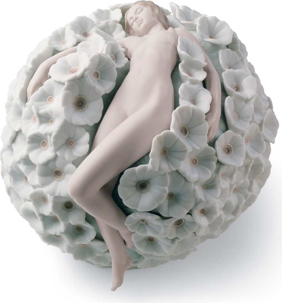 10669040 LLADRO Фигурка Lladro "Мечты в цветах" 20x17см Фарфор Lladró 