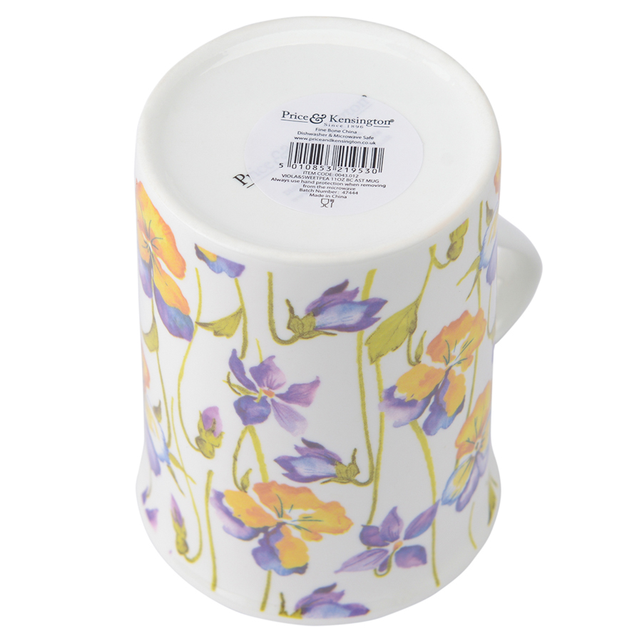 P_0043.012bu Кружка viola & sweetpea 310 мл синяя Price&Kensington  - Вид №4