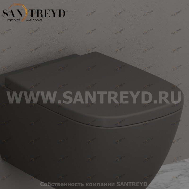 GN020AT Крышка сиденье для унитаза Ceramica Globo GENESIS