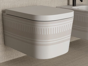 Керамический подвесной туалет без бриды