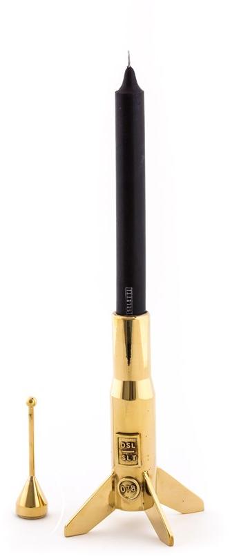 Seletti Подсвечник из латуни Cosmic diner sun-id-1497874 - Вид №4