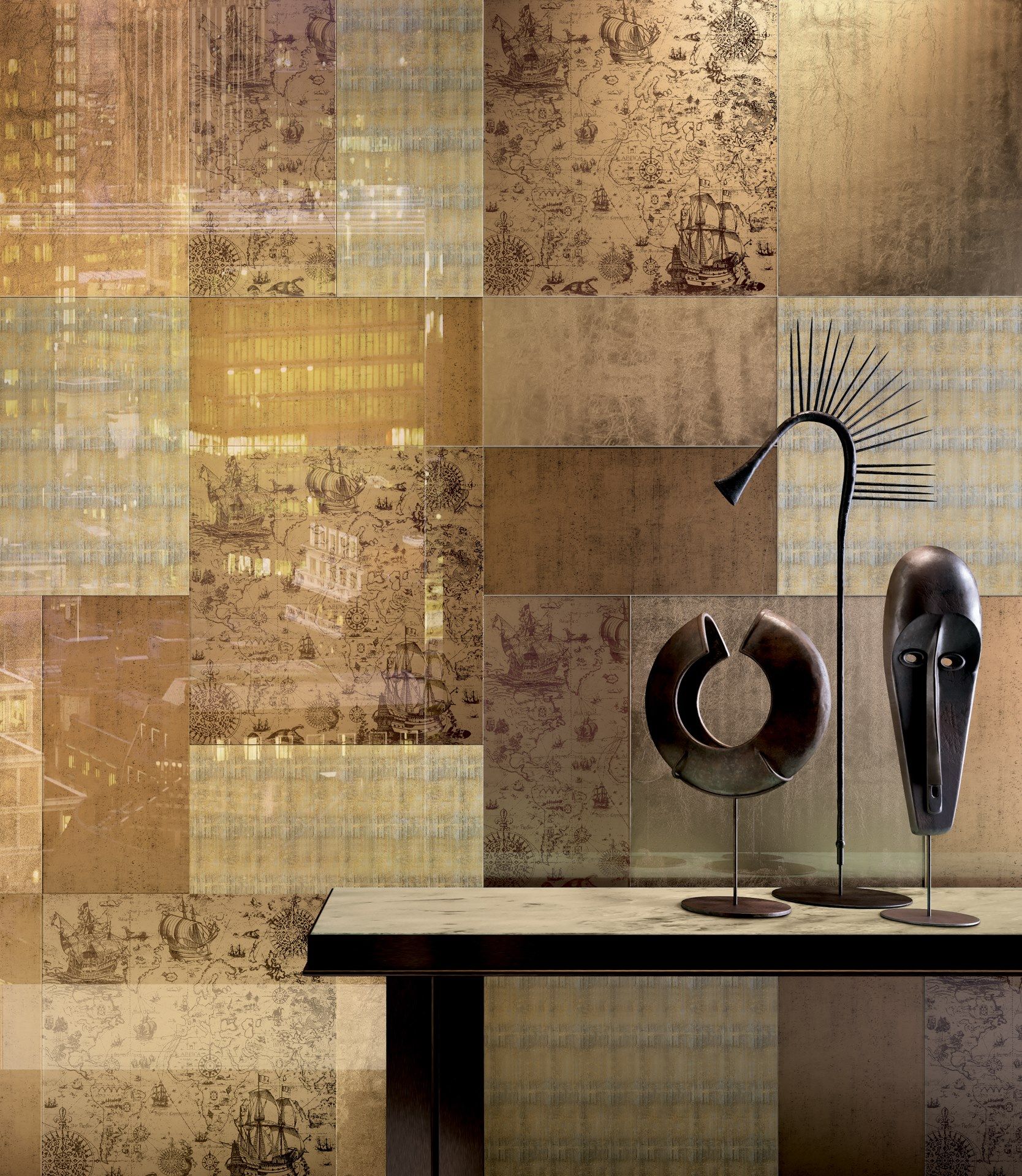 Прямоугольная мраморная консоль Sicis Concorde ARCH-00120259 - Вид №4