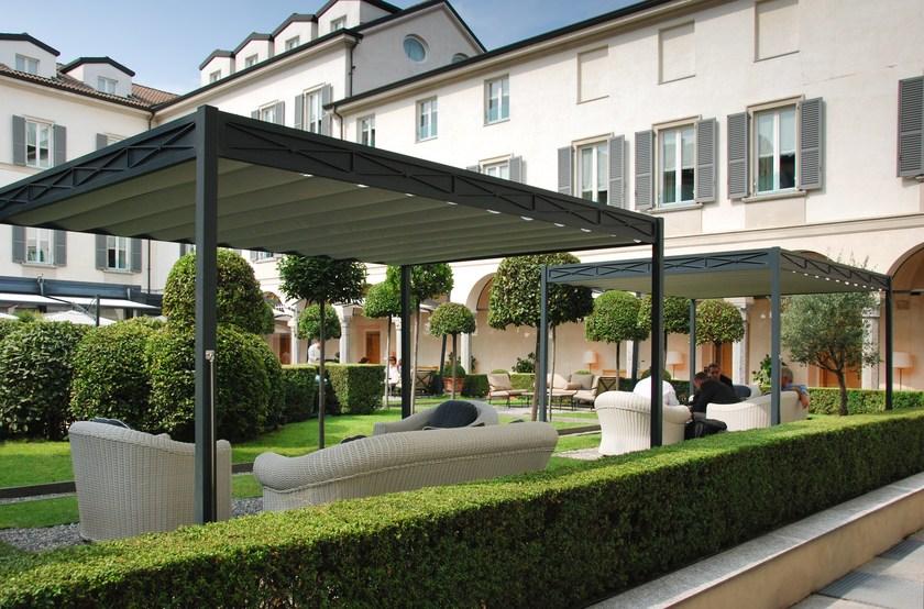 UNOSIDER Металлическая беседка с раздвижной крышкой sun-id-1472599 - Вид №5