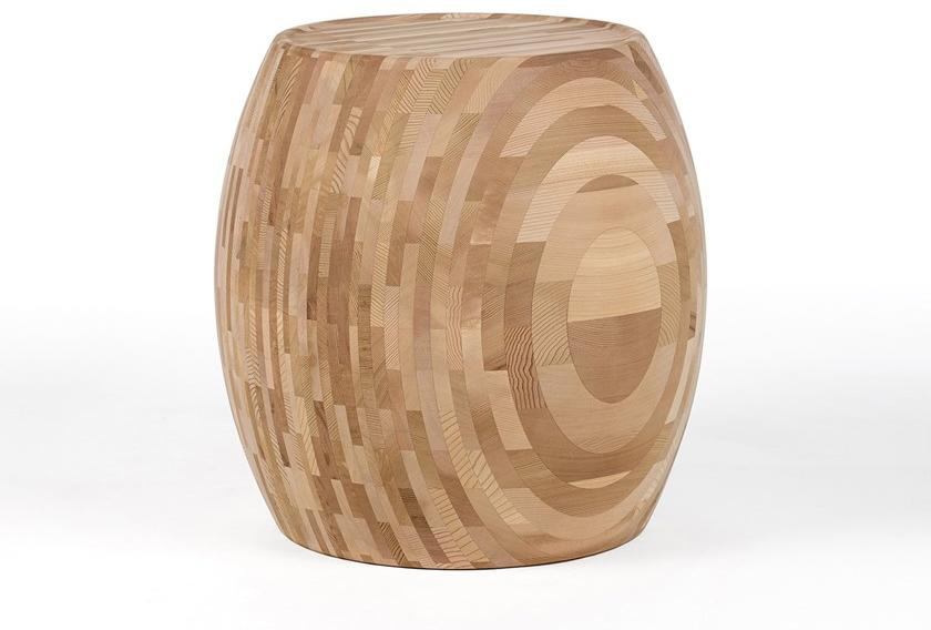 Wildspirit Круглый журнальный столик из кедра Motley sun-id-1440530 - Вид №3