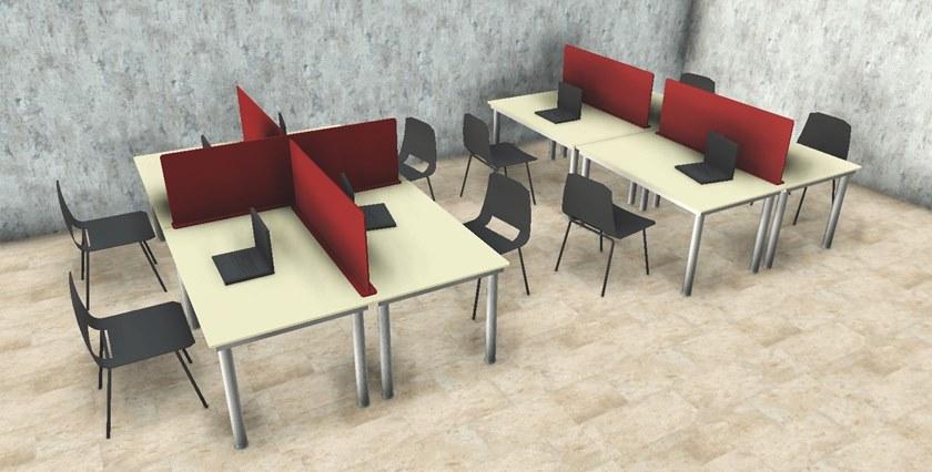 GES Group Настольная перегородка из HPL sun-id-1411519 - Вид №2