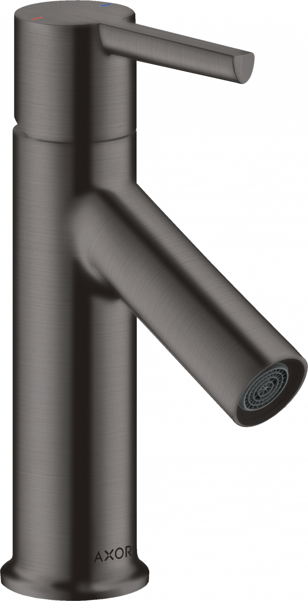 10102340 Смеситель для раковины 80, однорычажный, с рычажной ручкой, для умывальников со сливным гарнитуром AXOR STARCK