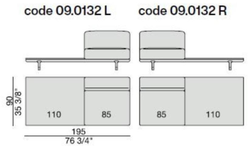 Porada Модульный тканевый диван с вещевым ящиком Eighteen sun-id-1365862 - Вид №34