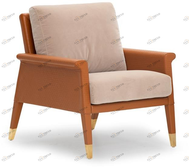 Formitalia Кресло из оленьей кожи с подлокотниками sun-id-1416029