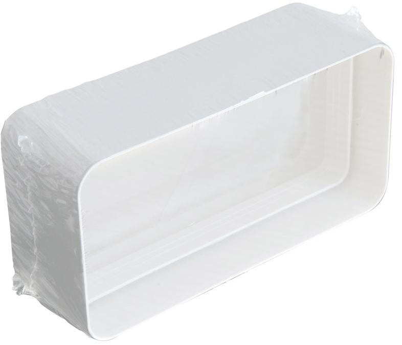 First Corporation Муфта abs для прямоугольных вентиляционных труб La ventilazione Cg126b - Вид №1