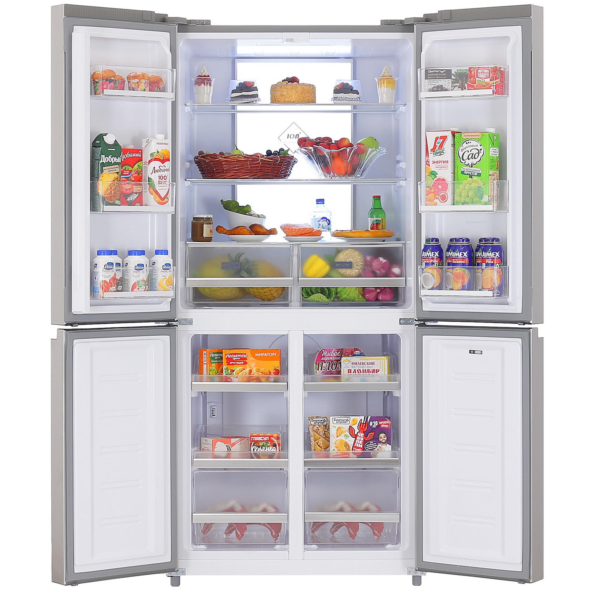 5426529 Холодильник многодверный   DEXP MCr4-43AKA серебристый STDN-0128304 - Вид №5