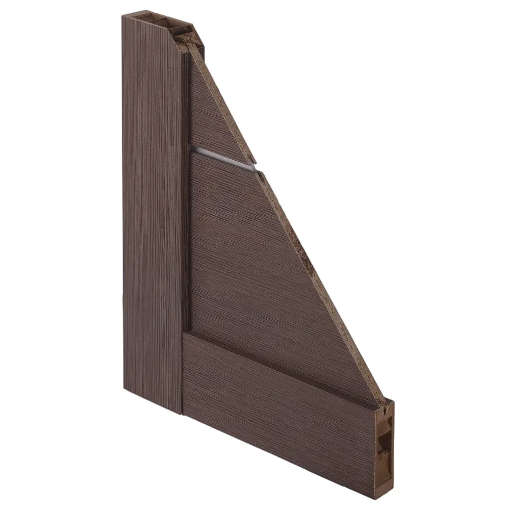 Полотно дверное глухое Мюнхен 80x200 см, ламинация, цвет дуб табак 3D VERDA STLM-2153418 - Вид №1