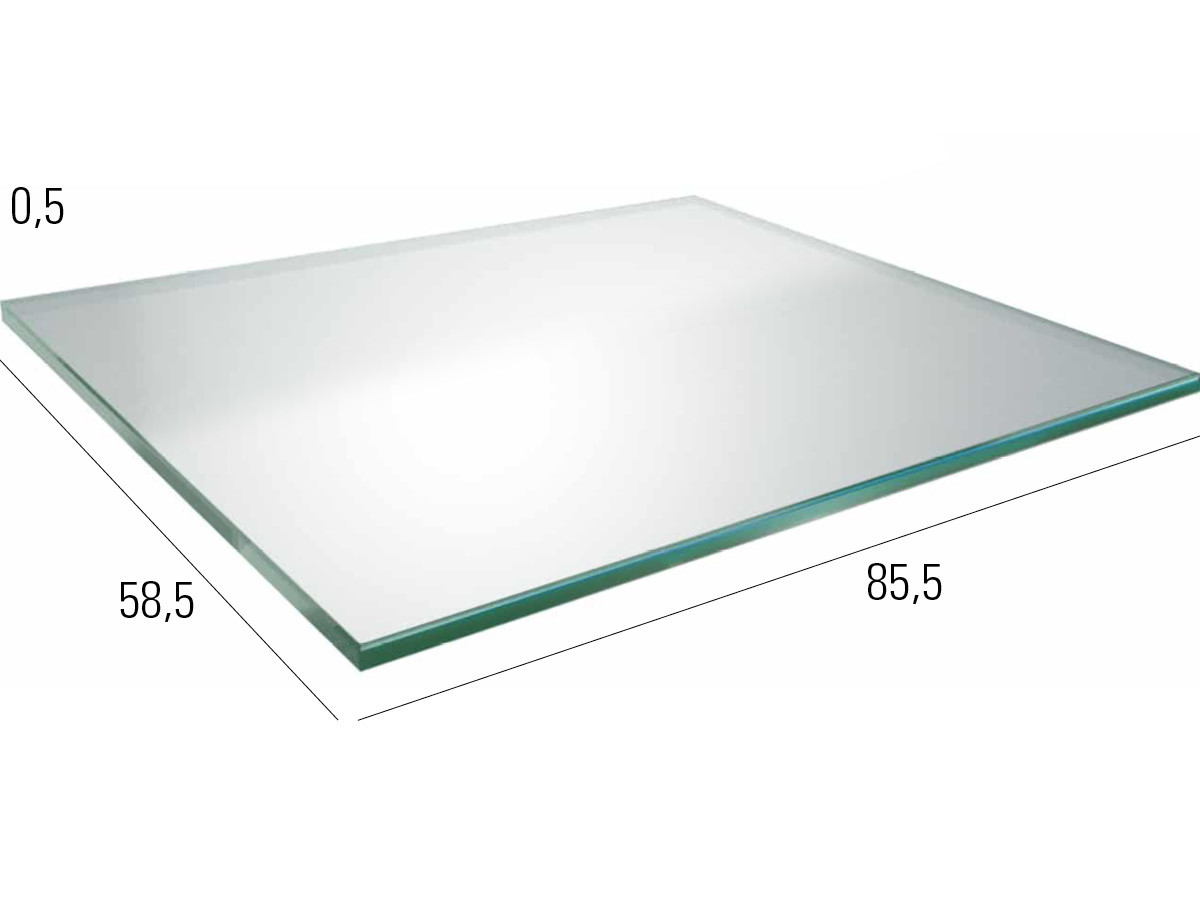 68.00.0310 Журнальный стол со стеклянной столешницей Madrigal Tobacco - 60 x 87 Mbm  - Вид №1