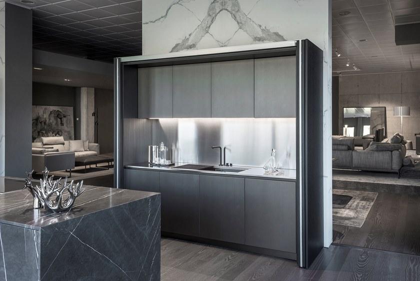 TM Italia Cucine Кухня с двойным островом и высокими шкафами с выдвижными дверцами T45 sun-id-1487958 - Вид №5
