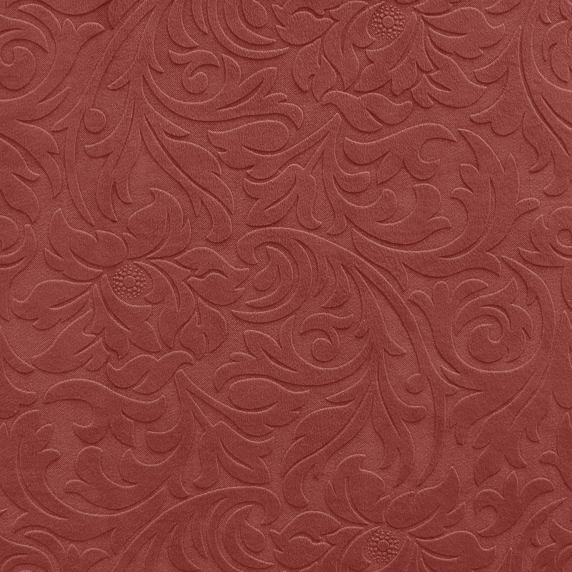 COLORISTICA Benelux ajour col.10 Ткань мебельная  Микровелюр  HITBenelux Бордовый  - Вид №1