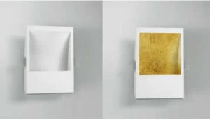 PANZERI Встраиваемый настенный светильник из гипса Xgq1210