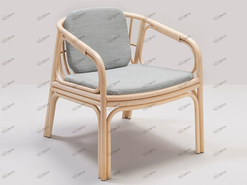 Orchid Edition Кресло из ротанга со съемной обивкой и подлокотниками sun-id-1372247