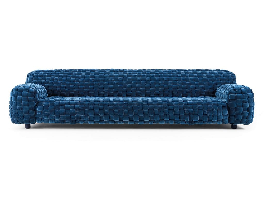 3-местный бархатный диван Turri Azul ARCH-00070544 - Вид №1