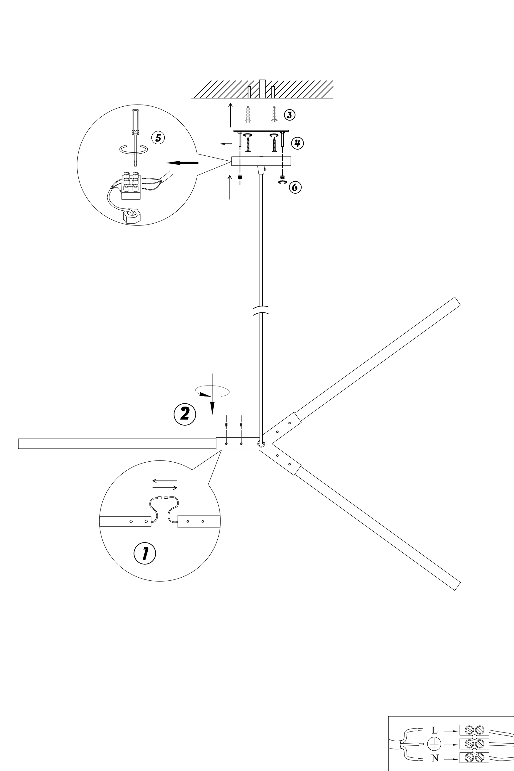 2000983199829 Подвесной светильник X-Wood ELECTRORETRO Light Wood  - Вид №5