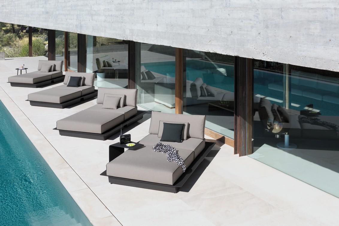 MNST1032 Concept 6 белый столешница из дерева iroko Manutti Air - Вид №6