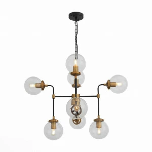 Подвесная люстра ST Luce Varieta SL234.403.08 ST LUCE ДИЗАЙНЕРСКИЕ, VARIETA 108526 Черный