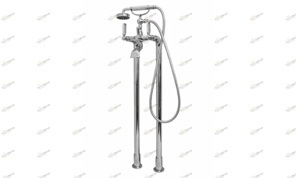 L00130 Смеситель & запорный кран Liberty column BOSSINI 