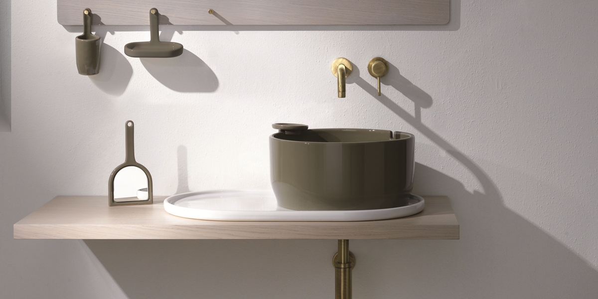 Деревянная столешница с креплениями Olympia Ceramica Ukiyo-E 90 ME90CA - Вид №1