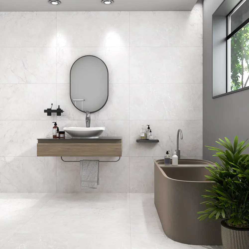 Керамогранит ARCADIA CERAMICA Carving белый матовый 60x120 см 89385244 STLM-1515602