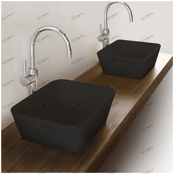 B34156 Накладная раковина на столешницу  овальная Neutra Design 